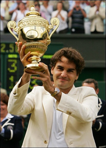 Tennis: Roger Federer remporte son quatri�me Wimbledon